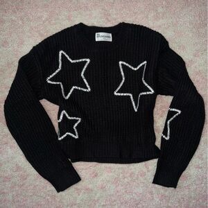 Sweater with Star Accents